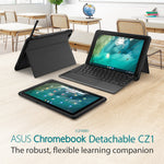 ASUS Chromebook CZ1000DVA-L30031 MediaTek MT8183 25.6 cm (10.1) Touchscreen WUXGA 4 GB LPDDR4x-SDRAM 64 GB eMMC Wi-Fi 5 (802.11ac) ChromeOS Black