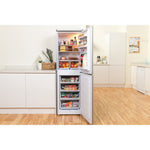 Indesit IBD 5517 S UK 1 fridge-freezer Freestanding 254 L F Silver