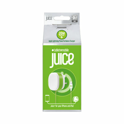 Juice JUI-MAINS-LIGHT-20W-ECO-ARG Smartphone, Tablet Light Green, White AC Indoor Juice