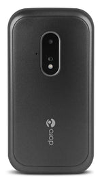 Doro 7030 7.11 cm (2.8) 124 g Black, White Feature phone DORO
