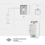 EZVIZ DB1C Smart Video Doorbell with Chime & Transformer Kit Ezviz