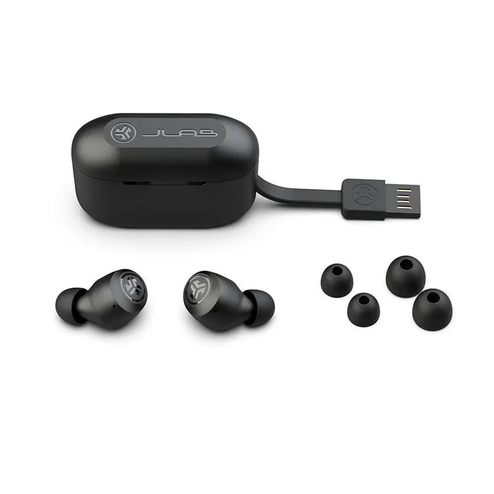 JLab GO Air POP True Wireless Headphones True Wireless Stereo (TWS) In-ear Calls/Music Bluetooth Black JLAB