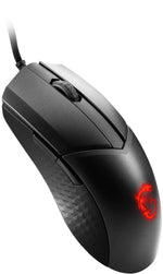 MSI CLUTCH GM41 LIGHTWEIGHT RGB FPS Gaming Mouse upto 16000 DPI Fast Optical Sensor, 65g weight, Frixion Free Cable, Symmetrical design, OMRON Switch with 60+ Million Clicks, Dragon Center Supported, NVIDIA REFLEX Compatible MSI