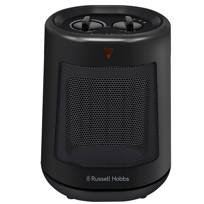Russell Hobbs RHFH1008B 2kW Oscillating Ceramic Heater - Black