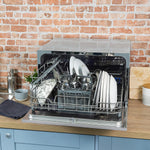 Russell Hobbs RHTTDW6S 6 Place Setting Table Top Dishwasher - Silver