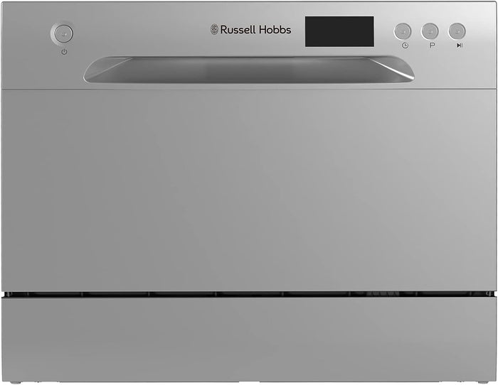 Russell Hobbs RHTTDW6S 6 Place Setting Table Top Dishwasher - Silver Russell Hobbs