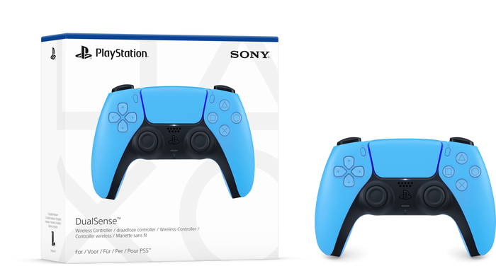 Sony PlayStation 5 Wireless DualSense Gaming Controller - Starlight Blue