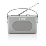 Swan Retro DAB Bluetooth Radio - Grey Swan