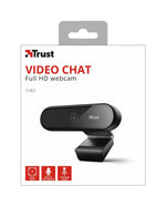 Trust Tyro webcam 1920 x 1080 pixels USB Black Trust