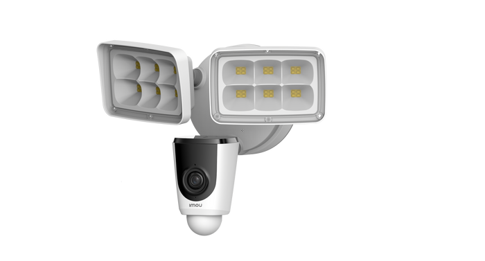 IMOU Floodlight L26P, 1080P/2MP, Outdoor Smart Wi-Fi Hard-Wired Security Floodlight Camera, 2000 Lumen