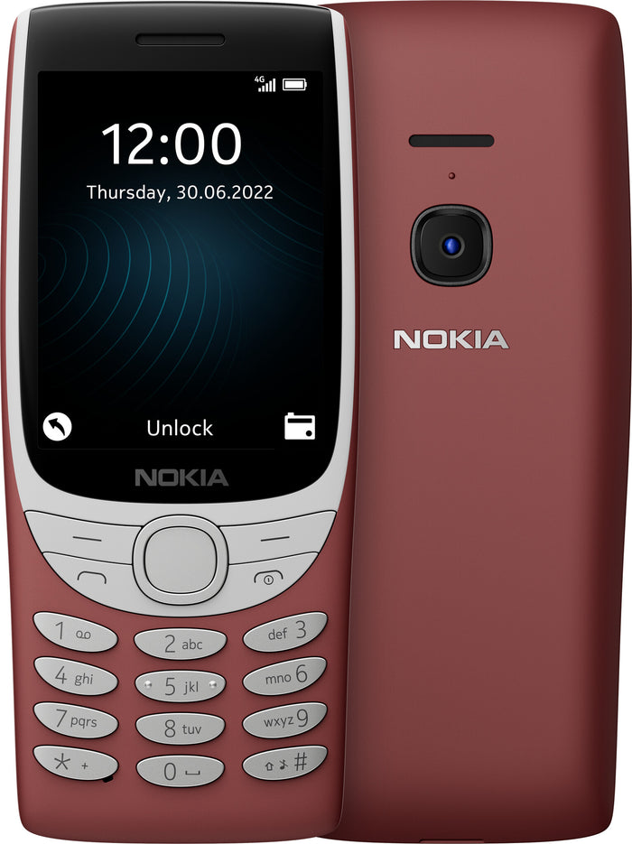 Nokia 8210 4G 7.11 cm (2.8) 107 g Red Feature phone