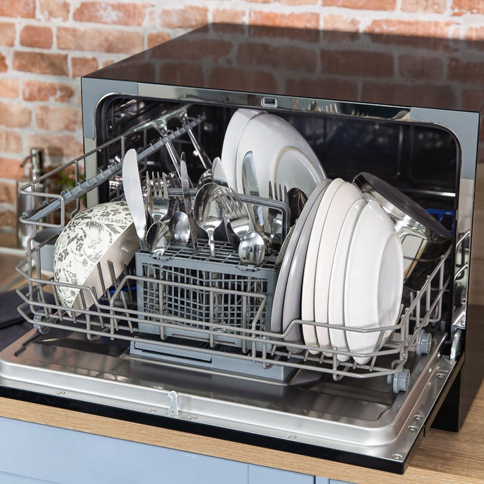 Russell Hobbs RHTTDW6B dishwasher Countertop 6 place settings F