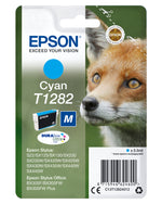 Epson Fox Singlepack Cyan T1282 DURABrite Ultra Ink Epson