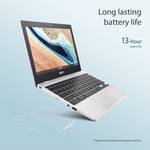 ASUS Chromebook CX1101CMA-GJ0009 29.5 cm (11.6) HD Intel® Celeron® N N4020 4 GB LPDDR4-SDRAM 64 GB eMMC Wi-Fi 5 (802.11ac) ChromeOS Silver