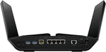 NETGEAR RAX200 wireless router Gigabit Ethernet Tri-band (2.4 GHz / 5 GHz / 5 GHz) Black