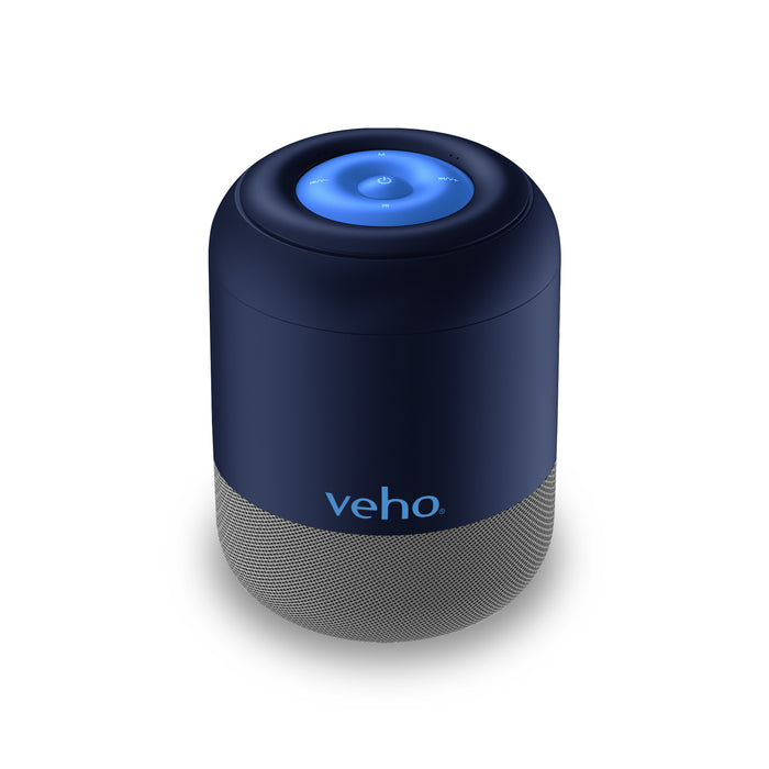 Veho MZ-S Portable Bluetooth wireless speaker - Electric Blue Veho
