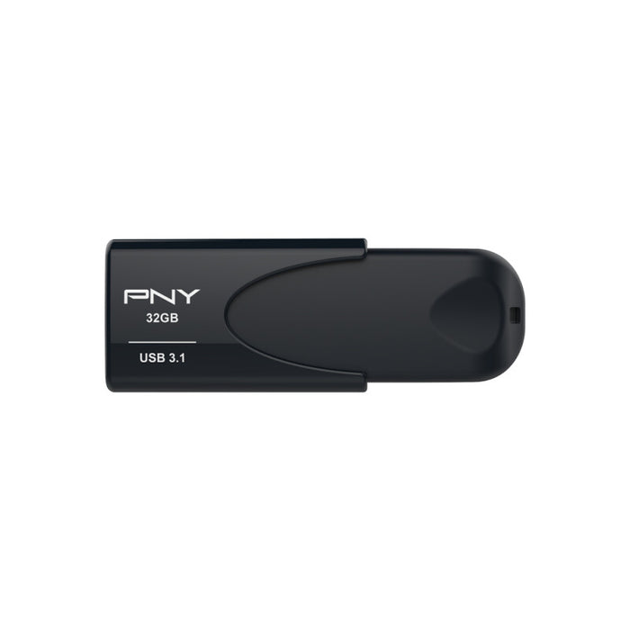 PNY Attache 4 USB flash drive 32 GB USB Type-A 3.2 Gen 1 (3.1 Gen 1) Black PNY