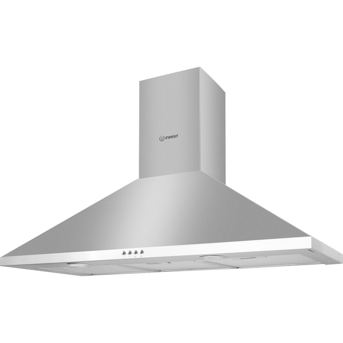 Indesit IHPC 9.5 LM X cooker hood Wall-mounted Stainless steel 603 m³/h B Indesit