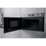 Hotpoint MN 314 IX H microwave Built-in Combination microwave 22 L 750 W Black, Stainless steel Hotpoint