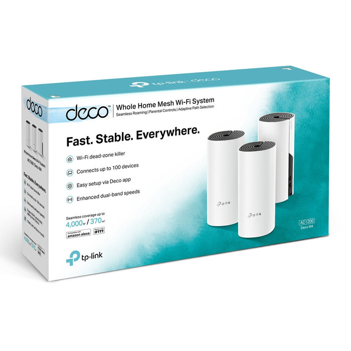 TP-Link AC1200 Whole Home Mesh Wi-Fi System, 3-Pack