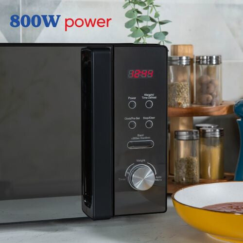 Russell Hobbs RHM2076B microwave Countertop Solo microwave 20 L 800 W Black