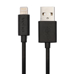 Veho Pebble Certified MFi Lightning To USB Cable | 0.2 Metre/0.7 Feet | Charge and Sync | Data Transfer - (VPP-601-20CM)
