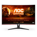 AOC G2 CQ32G2SE/BK 31.5 QHD Curved Gaming Monitor, VA, 165hz, 1ms, FreeSync Premium, Speakers