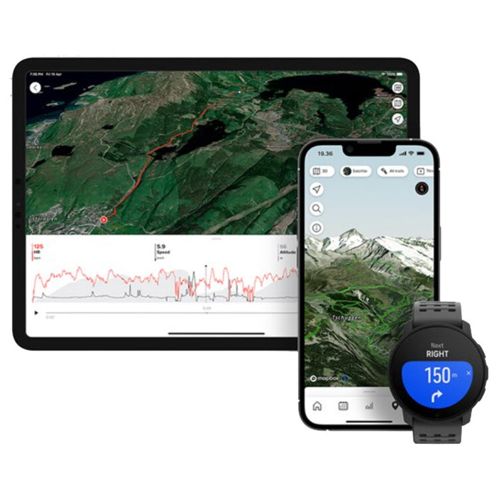 Suunto 9 Peak Pro 3.05 cm (1.2) Dot-matrix 43 mm Digital 240 x 240 pixels Touchscreen Black GPS (satellite) Suunto