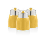 Swan Set of 3 Canisters Swan