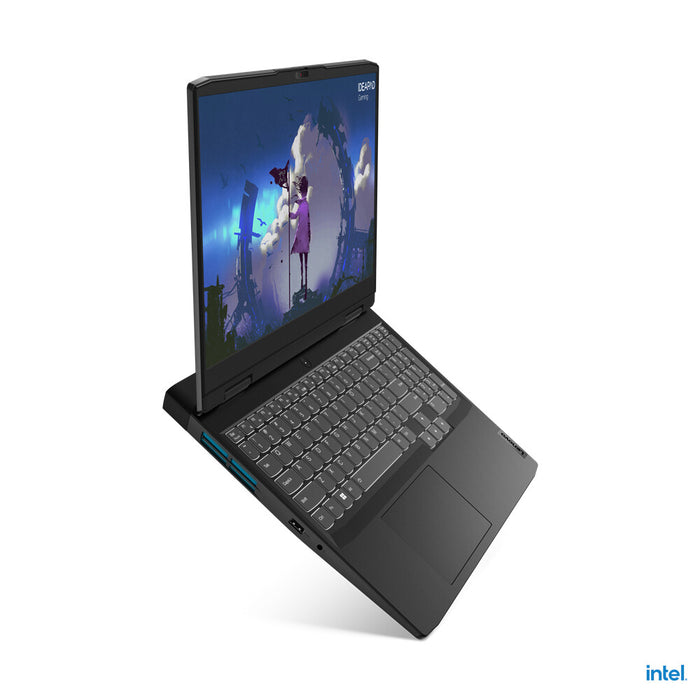Lenovo IdeaPad Gaming 3 Laptop 39.6 cm (15.6) Full HD Intel® Core™ i5 i5-12450H 8 GB DDR4-SDRAM 512 GB SSD NVIDIA GeForce RTX 3050 Wi-Fi 6 (802.11ax) Windows 11 Home Grey Lenovo
