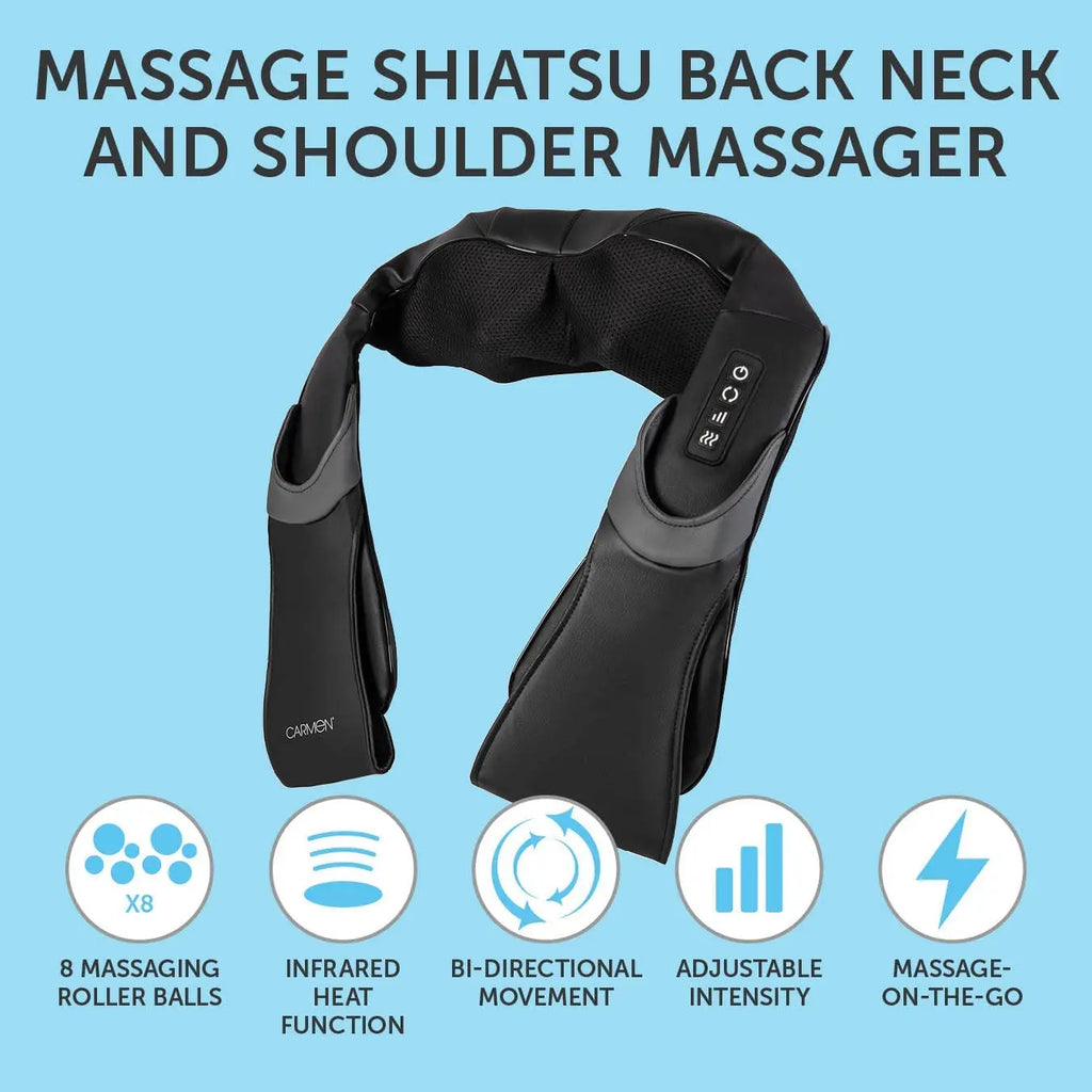 Carmen Massage Neck Shoulder Massager - Comet