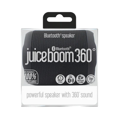 Juice ECO Boom 360 Bluetooth Speaker – Black Juice