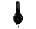 Turtle Beach Recon Chat Black Headset for Xbox one, Xbox Series X, PS5, PS4, Switch - Black & Green