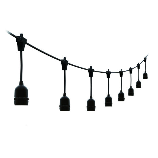 4lite Festoon Lighting E27 Lamp Holders 20m