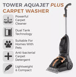 Tower Aquajetplus carpet cleaning machine Walk-behind Wet Rose gold Tower