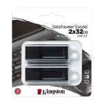 Kingston Technology DataTraveler Exodia USB flash drive 32 GB USB Type-A 3.2 Gen 1 (3.1 Gen 1) Black