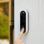 Arlo Essential Wireless Video Doorbell Outdoor Security Camera & Chime
