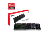 MSI VIGOR GK50 LOW PROFILE Mechanical Gaming Keyboard UK-Layout, KAILH Low-Profile Switches, Multi-Layer RGB LED Backlit, Tactile, Floating Key Design