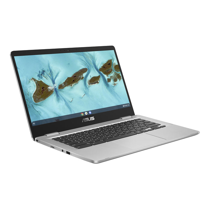ASUS Chromebook C424MA-EB0079 laptop 35.6 cm (14) Full HD Intel® Pentium® Silver N5030 4 GB LPDDR4x-SDRAM 64 GB eMMC Wi-Fi 5 (802.11ac) ChromeOS Silver