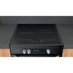 Hotpoint HDM67I9H2CB/U cooker Freestanding cooker Electric Zone induction hob Black A
