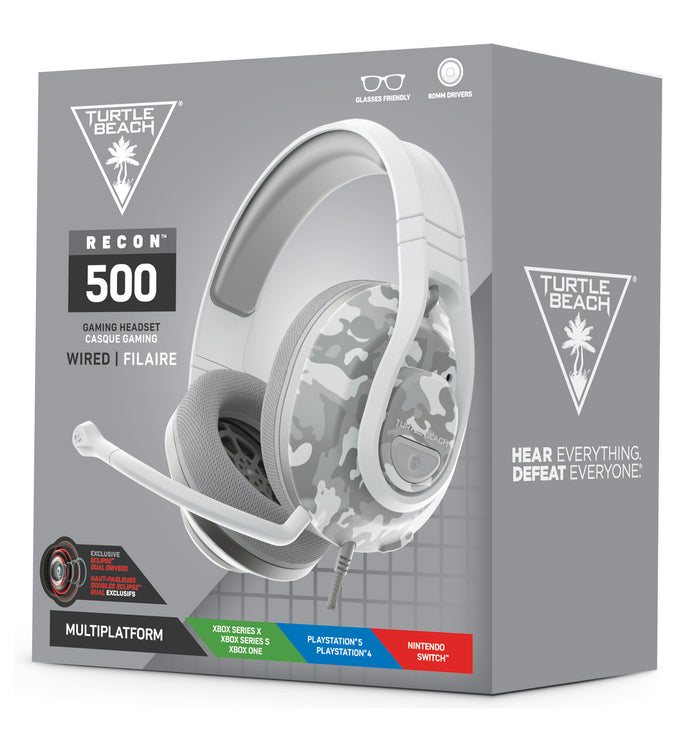 Turtle Beach Recon 500 Headset Wired Head-band Gaming White