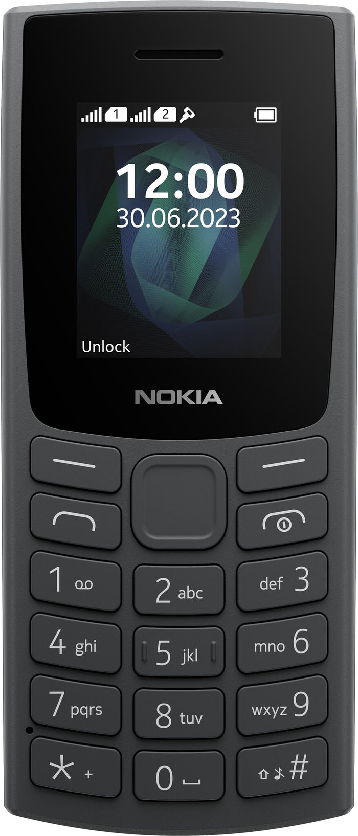Nokia 105 4.57 cm (1.8) 78.7 g Charcoal Feature phone Nokia