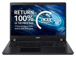 Acer TravelMate P2 TMP215-53-57YL Laptop 39.6 cm (15.6) Full HD Intel® Core™ i5 i5-1135G7 8 GB DDR4-SDRAM 256 GB SSD Wi-Fi 6 (802.11ax) Windows 10 Pro Black