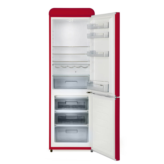 Swan SR11020RN fridge-freezer Freestanding 300 L F Red