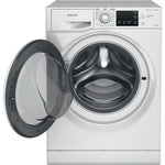 Hotpoint NDB 9635 W UK washer dryer Freestanding Front-load White D