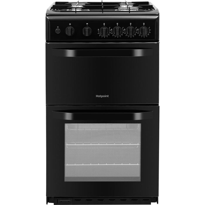 Hotpoint HD5G00KCB Freestanding cooker Gas Black