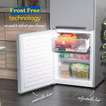Russell Hobbs RH180FF541E1S fridge-freezer Freestanding 288 L E Silver