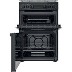 Hotpoint Ariston HDM67G0CCB/UK Freestanding cooker Gas Black A