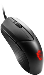 MSI CLUTCH GM41 LIGHTWEIGHT RGB FPS Gaming Mouse upto 16000 DPI Fast Optical Sensor, 65g weight, Frixion Free Cable, Symmetrical design, OMRON Switch with 60+ Million Clicks, Dragon Center Supported, NVIDIA REFLEX Compatible