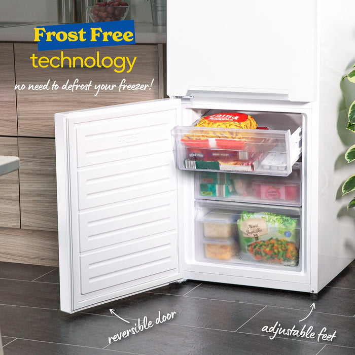 Russell Hobbs RH180FF541E1W fridge-freezer Freestanding 288 L E White